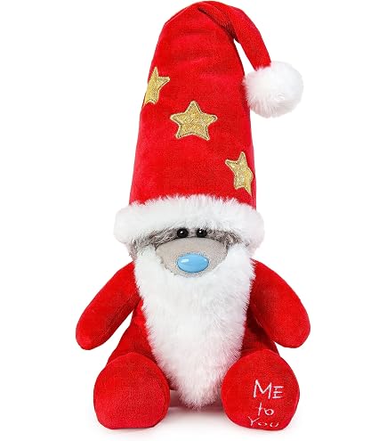 Me To You Tatty Teddy Weihnachtselfen-Bär 13 Cm – Offizieller Kuscheliger Weihnachtsdekoration