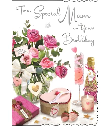 Piccadilly Greetings Muttertagskarte – „To The Best Mum In The World“, 22,9 X 15,2 Cm, Mit Umschlag, Made In UK