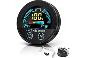 diymore batterivakt 12 V 24 V 36 V 48 V 60 V 72 V 84 V, batterikapacitetsmonitor DC 7–100 V, batterimonitor för LiFePO4 litiu