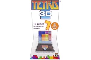 JOHN ADAMS IDEAL | Tetris 3D game: 16 piece brainteaser puzzle | Strategy Game | Tetris | For 1 Player | Ages 6+