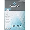 Canson Bristol 250gsm Paper, high-White & Ultra-Smooth, A4 pad Including 20 Sheets