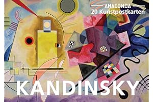 Postkarten-Set Wassily Kandinsky: 18 Kunstpostkarten aus hochwertigem Karton. ca. 0,28€ pro Karte (Anaconda Postkarten, Band 6)