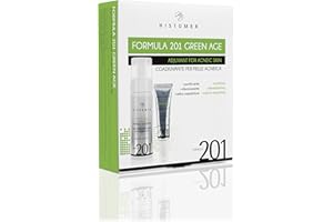 Histomer Kit Formula 201 Green Age Acne Treatment - Trattamento Composto Da 2 prodotti anti Brufoli Per La Pulizia Del Viso E Per Lenire I Segni Derivati Dell'Acne.