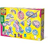 SES Creative 01359 Gjutning och Målning Set, Enhörningar, Flerfärgad