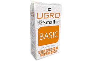 UGRO Small Basic - Sustrato de Coco, Bloque Comprimido con bajo Porcentaje de Fibra de Coco para Plantas y Huerto, 650 g - 11 L