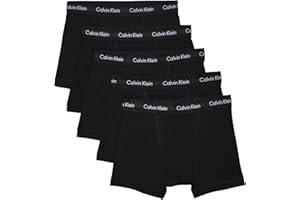 Calvin Klein Men Boxer Short Trunks Stretch Cotton Pack of 5