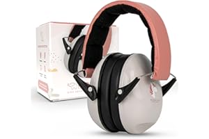 Schallwerk ® Kiddies Auriculares de protección auditiva | Protección auditiva para niños (azul oscuro) - Auriculares con protección contra el ruido - Orejeras ideales para la vida