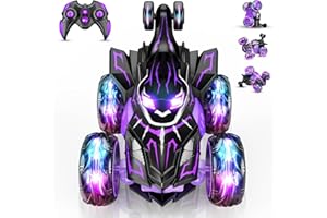 Braxel Remote Control Cars, 360 Flips Rc Car Kids Toys for 3-9 Year Old Boys Toys Age 3-9 Year Old Boy Girl Gifts Easter Gifts for Kids Outdoor ToysGarden Games Birthday Presents