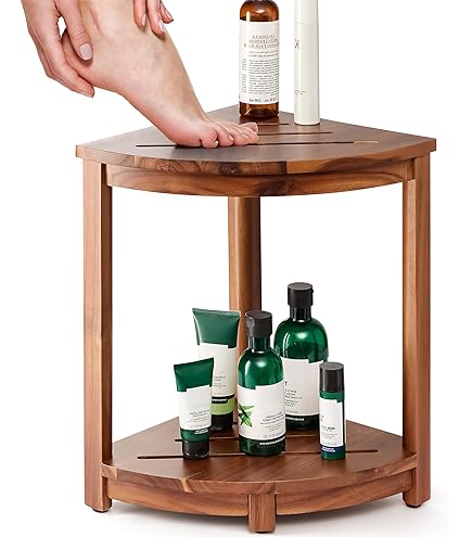 Teak Shower Stool 18