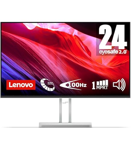 Lenovo - Lenovo C24-20 (23.8インチ) HDMI対応 モニター×2個 Lenovo - Lenovo C24-20 (23.8インチ) HDMI対応 モニター×2個の