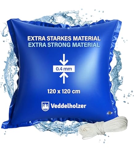 Ribimex Bâche de piscine ronde PRBP140R52, diamètre 5,20 m, bleue