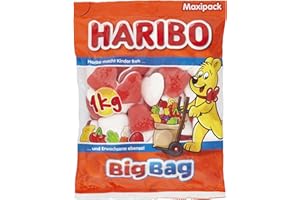 Haribo Cuori, Caramelle Gommose A Forma Di Cuore, Gusto Frutta, Ideali Per San Valentino - 1kg