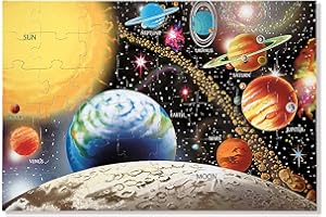 Melissa & Doug - 10413 - Puzzle - Puzzle de sol système solaire