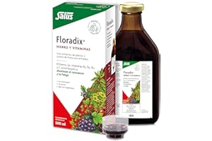 Salus - Floradix Suplemento de Hierro Líquido - 500 ml - Reduce el Cansancio y la Fatiga - Con Hierro Orgánico y Vitaminas B2, B6, B12 y C - Combate la Anemia - Suplementos Vitamínicos