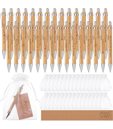 Hsei 24 Pcs Eployee Appreciation Gifts Quotes Pen Inspirational Ballpoint Pen Thank You Gift - View #11