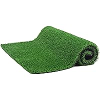 Yellow Weaves 35 mm High Density Artificial Grass Carpet Mat for Balcony, Lawn, Door (Natural Green, 2 X 5 Feet)