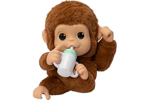Peluche interactive Little Live Pets Mon Bébé Singe