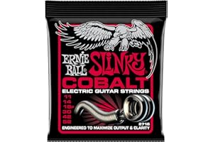 Ernie Ball Burly Slinky Cobalt struny do gitary elektrycznej, kobalt, rozmiar 11-52