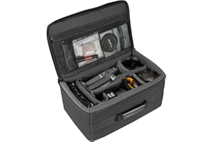 VANGUARD Divider Bag 37 - Organizzatore per fotocamere e obiettivi in custodia morbida