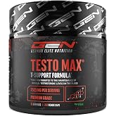 GEN GERMAN ELITE NUTRITION Testo MAX&reg; - 270 Capsules - High Dose | 7323 mg per Daily Dose - D-Aspartic Acid, Tribulus, Maca E