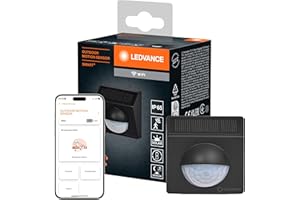 LEDVANCE SMART+ WiFi Outdoor-Bewegungsmelder, IP65, Kunststoff, dunkelgrau
