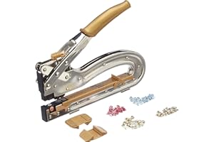 We R Memory Keepers Crop-A-Dile Big Bite Ii Oro Con Estuche Y 100 gromlets (ojales)