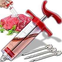 Siringa Per Marinare Carne BBQ-TORO - Acciaio Inox Con 2 Aghi, Per Marinature Precise E Uniformi - Foto 4