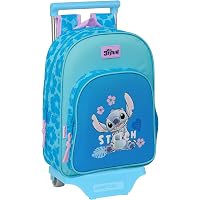 Sac à Dos Scolaire Stitch Beach Avec Chariot - 33x15x42 Cm, Dos Et Bretelles Rembourrés, 2 Ans Garantie - 3