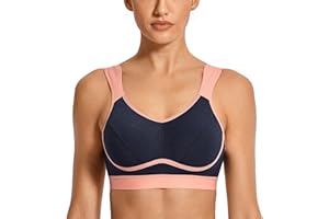 SYROKAN Femme Soutien Gorge de Sport Brassière Maintien Extrême pour Running