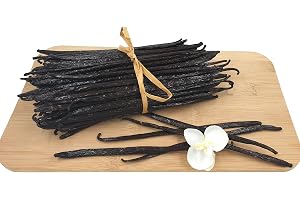 Vaniljstänger Florika Vanilj Vaniljbalja Gourmetkvalitet 18-23 cm 5 stycken, 100% naturliga, klass 1 av högsta kvalitet från Mexiko, hemlandet för vanilj