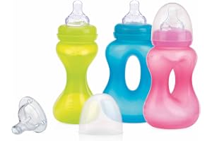 Nuby ID1241 drickkopp med pip, plast, 210 ml