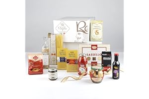 RE REGALO DISPENSA 12 prodotti Cioccolato, Gelatine di frutta, Canestrelli, Passata di pomodoro, Zuppa di farro, Pasta di semola, Giardiniera, Aceto balsamico, Caffè Pellini e altro, Alta Qualità