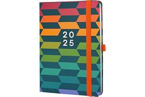 Agenda 2025 A5 Everyday Boxclever Press. Agenda 2025 settimanale verticale da Gen - Dic 25. Agenda settimanale 2025 con pagine per le note a puntini. Agenda ispirata agli obiettivi.