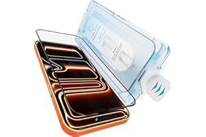 URUCHI iPhone 17 Pro Max İle Uyumlu PREMIUM Hizalama Aparatlı ve Takılırken Camın Altında Kesinlikle Toz Bırakmayan Darbelere Karşı Ekstra Güçlü HD Ekran Koruyucu Cam