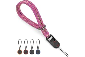 Sunya Correa de Mano para Cámara de Fotos para Liberación Rápida Paracord Cuerda Correa de Muñeca para Cámara Réflex