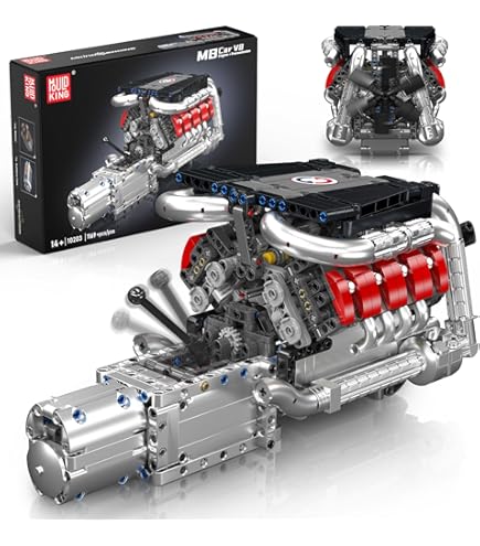 Mould King 10130: Modellino Mattoncini Motore A Benzina 2718 Pezzi Per Adulti