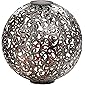 Dehner Solarkugel Luanda, Ø 30 cm, Metall, silber/kupfer