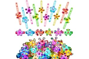 Lypsochaat 24 Stück LED Leuchtarmband Kinder Leuchtspielzeug Armbänder in der Dunkelheit Mitgebsel Kindergeburtstag Party Zubehör Weihnachten Hallowen Geburtstag Partyartikel