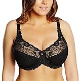 Delimira Women's Beauty Lace Non Padded Minimizer Full Figure Underwire Bra