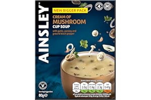 Ainsley Harriott Mushroom Cup Soup 4 Servings 100g x 8 pack