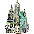 Krisah New York Fridge Magnet Resin 4D Countries Magnet Gift Souvenir Travel Magnets