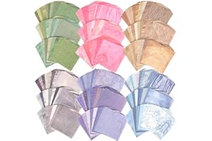 Meetory 600 Sheets Scrapbook Paper - Vintage Scrapbook Supplies Decorative Scrapbooking Journaling Accessories Kit for DIY Craft/Writing/Album/Drawing/Travel Journal (8x8cm)