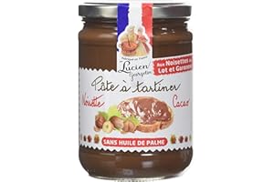 Lucien Georgelin Pâte à Tartiner Noisette du Lot/Garonne/Cacao 600g - Lot de 3