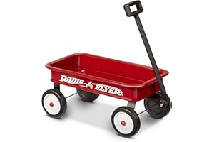Radio Flyer Mi Primer vagón, vagón de Juguete Rojo, para niños de más de 1,5 años