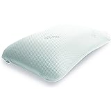 TEMPUR Almohada cervical ergonómica Symphony para personas que duermen boca arriba y de lado, espuma viscoelástica, blanca, S