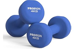 PROIRON haltere en Neoprene,Haltères,1KG,1,5KG,2KG,3KG,4KG,5KG,6KG,7KG,8KG,10KG,1+2+3KG,2 in 1,Muscles Fitness,néoprène Haltères