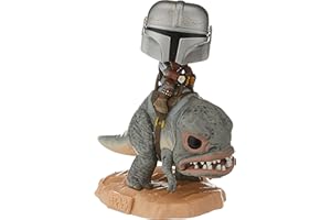 Funko POP! DELUXE: Mandalorian - Mandalorian na Blurrg