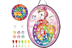 LAMEK 66CM Jeu de Fléchettes Enfants