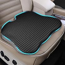 Keilkissen Auto Mit Memory Foam - Rutschfeste Sitzerhöhung Für Fahrersitz Gegen Rückenbeschwerden