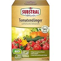 Substral Naturen Bio Tomatendünger, Organisch-mineralischer Volldünger für Tomaten, Kürbis, Zucchini, mit natürlicher…